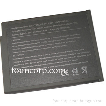Replacement Laptop Battery for Dell Batdw00l